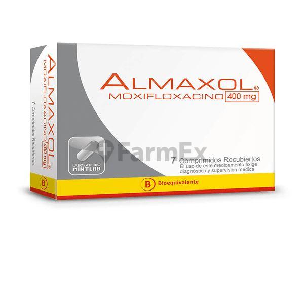 Almaxol 400 mg x 7 comprimidos Mintlab